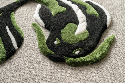 Dark Green Koi Fish