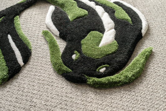 Dark Green Koi Fish