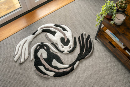 White Koi Fish